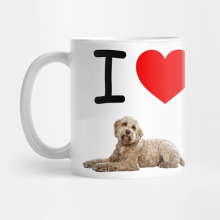 I HEART GOLDEN DOODLE Mug